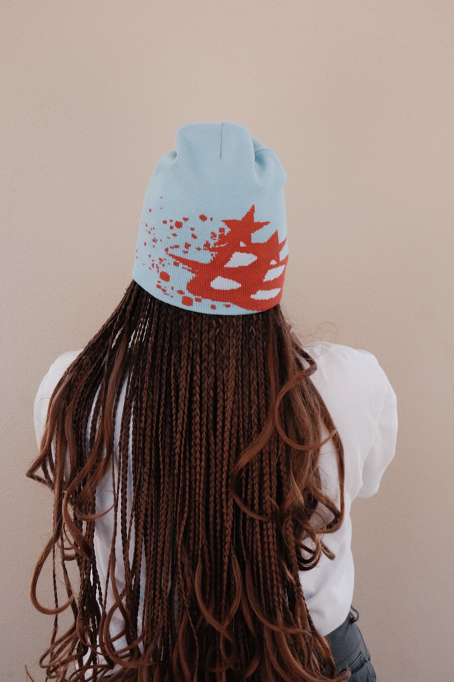 Boogy Boyz Star Beanie (Sky Blue)